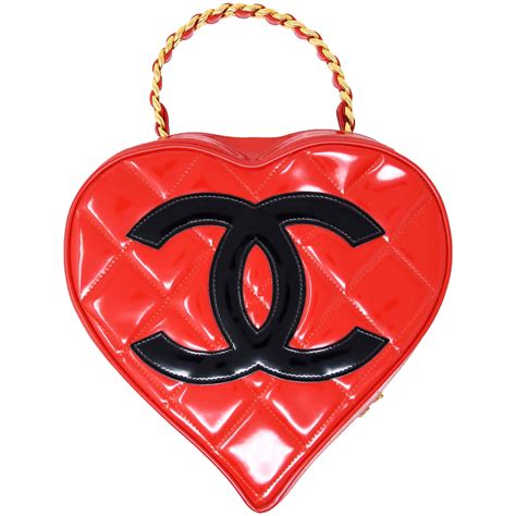 chanel heart shaped handbag|chanel heart bag for sale.